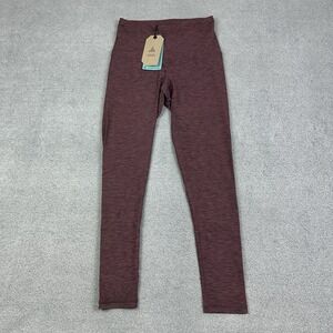 Prana Kimble 7/8 Leggings Womens S Flannel Heather High Rise Yoga Soft Stretch